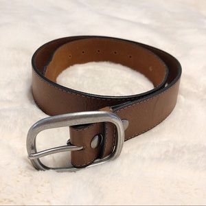 Wide Leather Belt